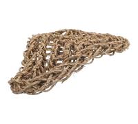 DINHEAROM Bearded Dragon Hammock Provides A Playing Place Reptile Hanging Bed Made of Dry Grass, Easy to Remove and Lovely and Simple Hammock for Reptiles and Small Animals