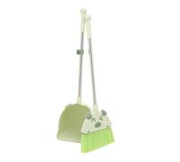 DINHEAROM Broom Set with Cartoon Pig Design Pet and Dustpan for Housekeeping Cleaning Tools Large Capacity Dust Tray for Easy Dirt Collection Promotes Interaction and Play
