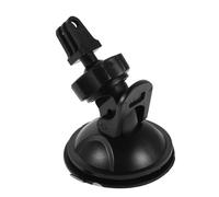DINHEAROM Car Dash Cam Suction Cup Mount, 360 Degree Rotating Ball Head Bracket, Plastic & Rubber Windshield Holder for Driving Recorder & Dashboard Application