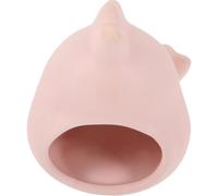 DINHEAROM Ceramic Pet Nest Cooling Hideout Hamster Sleeping Bed for Small Pets Winter One Body Molding