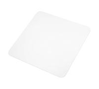 DINHEAROM Clear Glass Mouse Pad Frosted Texture Smooth Surface Spacious Gaming Desk Mat for Office and Home with Seamless Glide and Easy to Clean Design