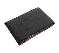 DINHEAROM Creative Golf Pattern Notebook Cover Durable Protective Case for Adults Unique Design for Scoring Ball Games Smooth Finish for Travelers and Writers Elegant Black Leatherette Cover
