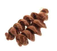 DINHEAROM Curly Hair Wig for Women Braided Extensions Hair for Women French Curl Braiding Long Wavy Wigs