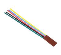 DINHEAROM Delicate Ribbon Bookmark with Leather Insert Versatile Decorative Page Marker for Bible Books and Study Convenient Ribbon Marker for Students and Readers Brown