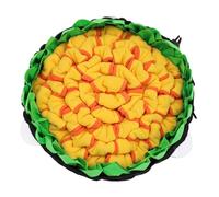 DINHEAROM Dog Snuffle Slow Feeding Mat Interactive Foraging Training Mat for Anxiety Promotes Healthy Eating Great for Pet Owners