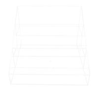 DINHEAROM Dryer Ball Storage Box Acrylic Organizer for Laundry Space-Saving Holder for Dryer Balls Prevents Clutter and Clothing Damage