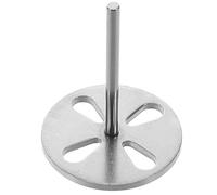 DINHEAROM Electric Foot File Portable and Safe Design Nail Drill Bit Sanding Disc for Removing Dry, Stainless Steel, Silver Suitable for Home and Salon Use on Feet