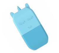 DINHEAROM Face Massager Ice Roller for Skin Care, Silicone Manual Ice Holder to Improve Enlarged Pores and Reduce Face Puffiness, for Travel and Home Use