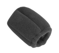 DINHEAROM Foldable Black Hair Dryer Sponge Diffuser Cover for Salon Use Heat-resistant Anti-scald Tool with Elastic Band Hair Styling Accessory Preventing Heat Damage and Frizz Control