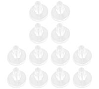 DINHEAROM Gel Toe Protector Cushions to Avoid Skin Friction and Prevent Blisters 12pcs for Thong Sandals, Toe Guards Non- Grip, No Mark Front -of-Foot Pads for Beach Use