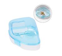 DINHEAROM Hamster Bathtub for Small Pets Easy to Clean Multi-functional Five-pointed Star Design Room and Toilet for Hamsters Chinchillas and Gerbils