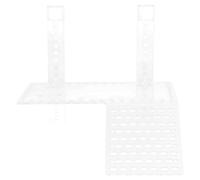 DINHEAROM Hanging Turtle Basking Platform: Clear Acrylic Floating Dock - Non-Slip Ramp for Aquatic Tanks - Reptile Resting Shelf for Sliders Terrapins