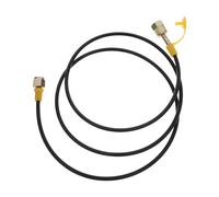 DINHEAROM High-Pressure Diagnostic Testing Line - 1.6M/5.25FT G1/4 Female Metric Thread Coupling Hose - Wear-Resistant Pipeline for Hydraulic System Monitoring