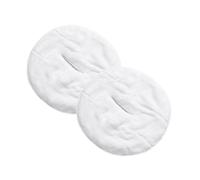 DINHEAROM Hot Compress Towel Wet Compress Face Towel 2Pcs 24X24Cm Reusable Coral Fleece for Moisturizing Skin and Eye Care at Home