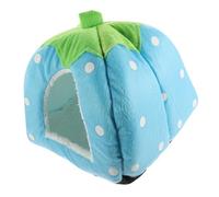 DINHEAROM Household Tent Comfortable Hamster Hideout Soft Detachable Cushion Wear-resistant Accessory for Animals and Play Lake