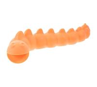 DINHEAROM Interactive Caterpillar Dog Fun Chewing Molar Plaything for Dogs Promotes Health Prevents Destructive Chewing Brightly Colored Design for Engaging Play