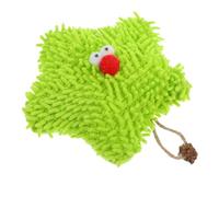 DINHEAROM Interactive Plush Cat for Indoor Cats Engaging Design for Teeth Cleaning Playtime Durable Scratch Resistant Catnip Infused Plush for Kittens and Pets