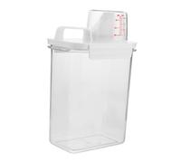 DINHEAROM Laundry Organization Airtight Chemical Lab Bottle Detergent Box for Liquid Powder Detergent