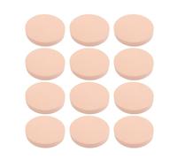 DINHEAROM Makeup Powder Puff Sponge Set Dry and Wet Use 12pcs for Face and Square Shapes, Soft Sponge Material, for Home and Travel Use