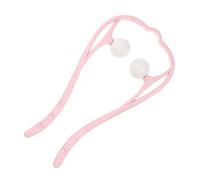 DINHEAROM Manual Cervical Neck Massager for Pain Relief Shiatsu Massage Tool Handheld Massager for Neck Shoulder Back