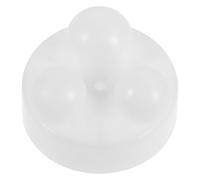 DINHEAROM Massager Chair Roller Mechanism Replacement, 3-Points Plastic Rotating Ball and Roller Parts for Back and Neck Shiatsu Massager Chair, Easy to Install