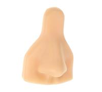 DINHEAROM Nose Weight Gauge Multi-use Silicone Nose Model for Piercing Retainer Practice