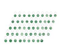 DINHEAROM Numbered Key Tags Aluminium Alloy Material with 50pcs Multipurpose Abrasion Resistant and High Power Engraving for Swimming and Sauna for Shopping Mall and Catering Hotel