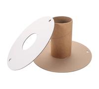 DINHEAROM Paper Cable Spool Cord Management Winder 250mm for Extension Cords and Wire Storage in Office and Warehouse