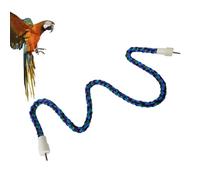 DINHEAROM Parrot Exploring Bird Small and Birds Parakeets for Cotton Rope 55cm Climbing Exercise Sturdy Assorted Colour Playground