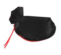 DINHEAROM Pet Vampire Costume for Small Medium Dogs Cats Halloween Cloak with Breathable Soft Fabric Easy to Wear Festive Cape in Black Red for Holiday Parties and Christmas Celebrations