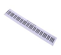 DINHEAROM Piano Fingering Pad with 88 Keys and Double-Sided Lamination Material for Finger Exercises and Note Guidance in Home and Music Class