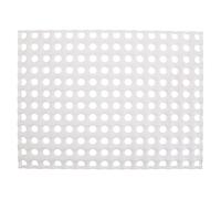 DINHEAROM Plastic Rabbit Cage Floor Mat for Bunnies round Hole Design, Easy Installation and Even Weight Distribution, Sturdy Pp Material Suitable for Bunny Cage Setups Indoors