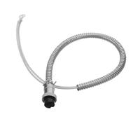 DINHEAROM Popcorn Machine Power Cord Wire Harness 2-pin 15mm High Temperature Resistant External Kettle Replacement Cable for Commercial Popcorn Makers and Snack Appliances