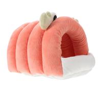 DINHEAROM Portable Cotton Velvet Small Animal Bed for Bearded Dragon and Sugar Glider, Washable and Warm Hideout for Travels and Moving between Locations, Cozy Nest for Hamsters and Ferrets