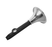 DINHEAROM Portable Kazoo Musical Instrument with Trumpet Shape, Lightweight Metal and Abs Material, Comfortable Touch for Beginners, for Travel and Outdoor Events, Easy to Play Music