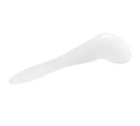 DINHEAROM Portable White Glass Scraping Therapy Pen for Women and Men, Multi-Functional Spa Care Massage Tool Beautiful Shape for Deep Tissue Massage and Relaxation