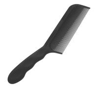 DINHEAROM Professional Hair Cutting Comb Flat Hairdresser Tool Durable ABS Material with Oil Side Comb for Men's Styling and Detangling