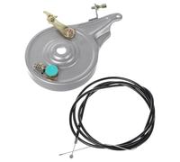 DINHEAROM Rear Drum Brake Assembly with Precision Craftsmanship Metal Construction Safer and Secure Brake for Reliable Stopping for Electric Motorcycle and Mini Bike in Urban Riding