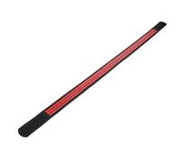 DINHEAROM Reflective Car Rear Bumper Strips Red Soft Scratch Tape for Trunk Protection Night Visibility Safety Decals Weatherproof and Easy to Install Durable Collision Guard for Vehicles