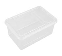 DINHEAROM Reptile Feeding Box Acrylic Terrarium Small Size Breathable Gecko Tank Spider Incubator for Turtles Crabs Frogs and Lizards Pet Habitat