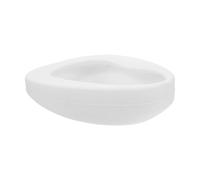 DINHEAROM Reusable Pe Urine Bottle for Women and Paralyzed Patients with Multifunctional Use, White Elder Bed Pan Portable Toilet for Patient Care and Pregnancy