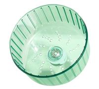 DINHEAROM Silent Hamster Wheel Compact Exercise for Chinchillas and Small Rodents Diameter Retro Green for Pet Sports and Healthy Growth