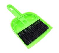 DINHEAROM Small Broom Set Dust Pan Brushes for Rabbit Cage Cleaning Supplies Pet Grooming Kit Random Color