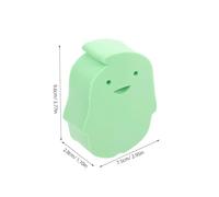 DINHEAROM Soft Penguin Bath Sponge Pad for Newborns and Gentle Exfoliating Sponge with Natural Cute Shape Dirt Removal and Skin Cleaning Tool for Daily Bathing
