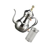 DINHEAROM Stainless Steel Coffee Kettle with Filter Long Narrow Spout Hand Drip Pouring Pot for Precise Water Control Arabic Tea Pot for Home and Office Brewing
