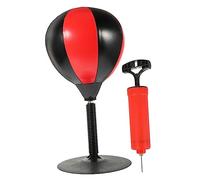 DINHEAROM Stress Relief Desktop Punching Bag with Strong Suction Cup PU Boxing for Office Home School Funny Stress for Adults Youth Anxiety Release Random Color
