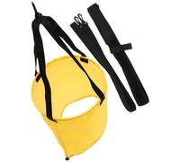 DINHEAROM Swimming Resistance Parachute Set with Yellow Water Drag Suit Adult Swim Training Equipment Pool Exercise Gear for Swim Lessons and Strength Training