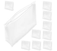 DINHEAROM Travel Essentials Toiletry Bags 10Pcs Multi-Compartment Cosmetic Bags with Easy Access for Flying and Outdoor Use Women Men