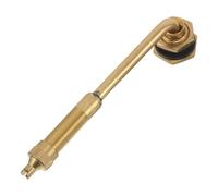 DINHEAROM Tubeless Tire Valve Stems - Semi Truck Tire Air Valve Stems Replacement - Copper Truck Tyre Core Extension for Farming Industrial and Mining Vehicles