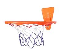DINHEAROM Wall Mounted Basketball Hoop for Indoor No Drilling Over the Door Youth Basketball Hoop Space Saving Plastic Sports for Home Office Bedroom Play